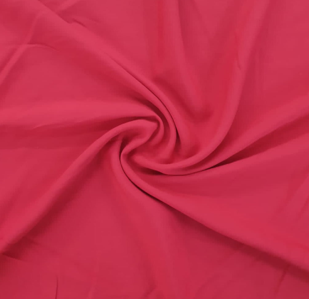 Plain Viscose- Red