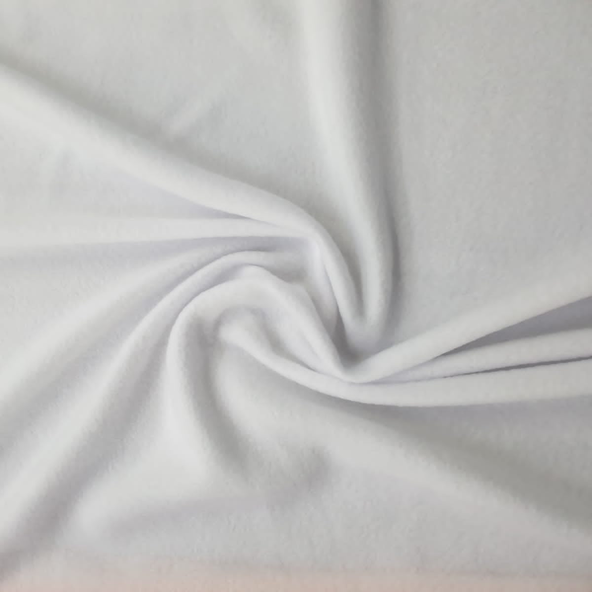 Polar fleece- White