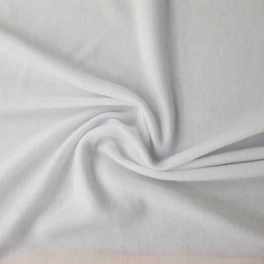 Polar fleece- White
