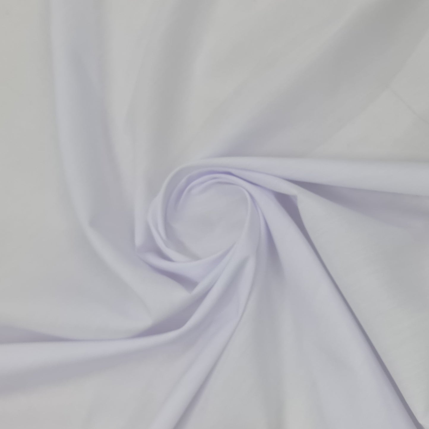 Poly Cotton- White