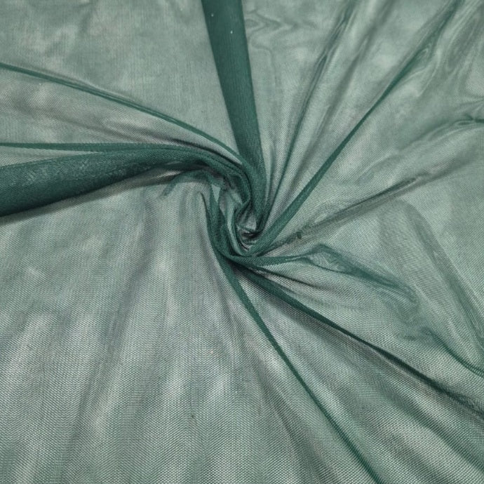 Soft Tulle- Bottle green