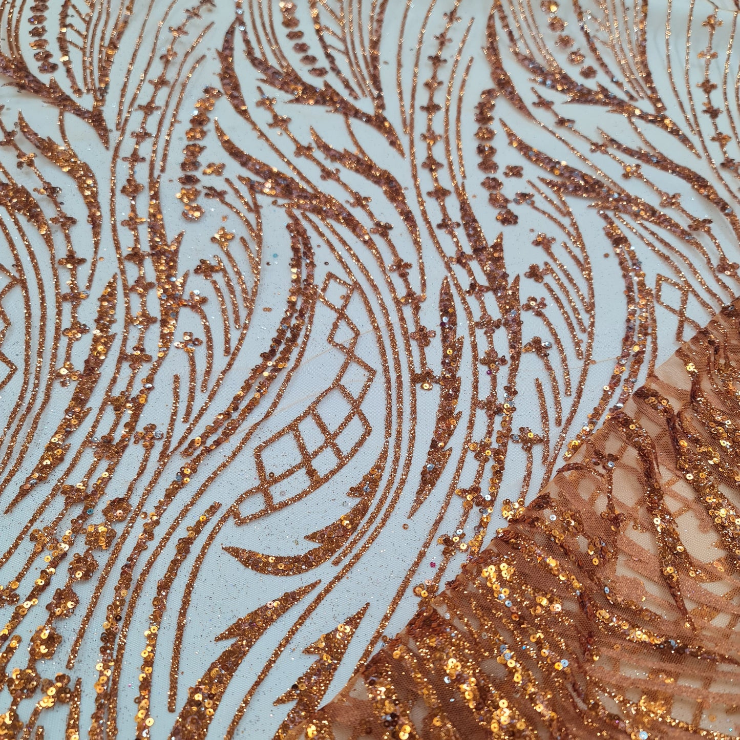 Sugar Metallic Tulle- Gold