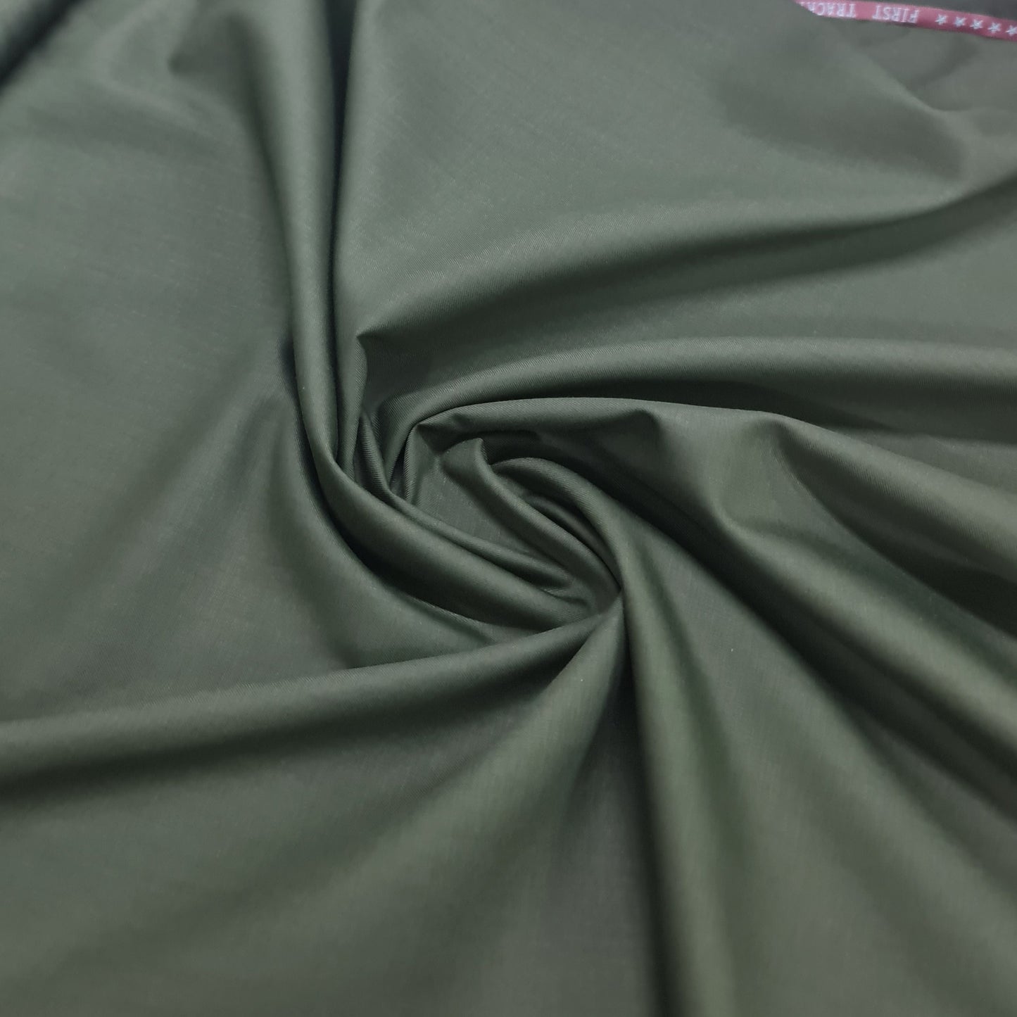 Plain Olive Suiting