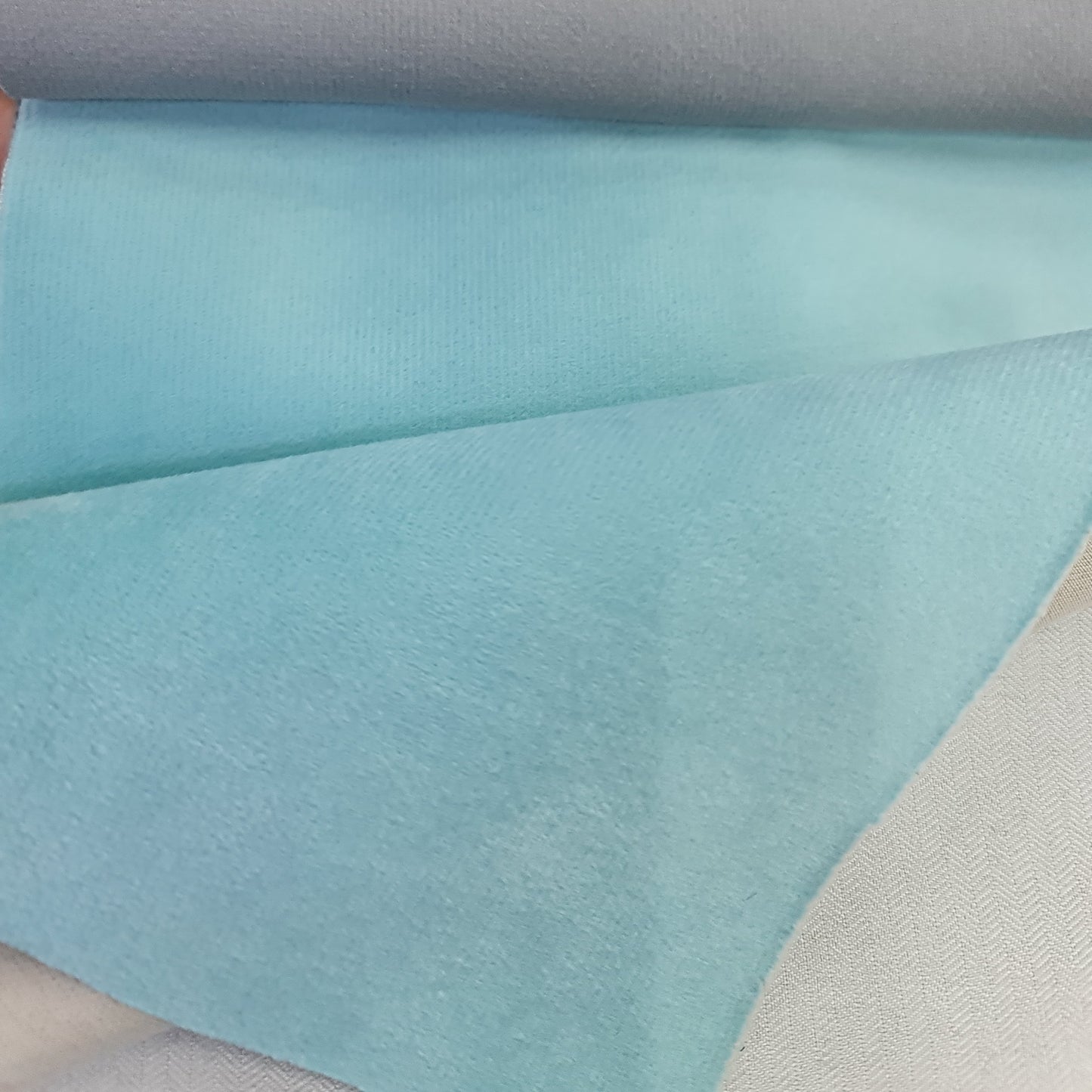 Velvet Total Blockout- Aqua
