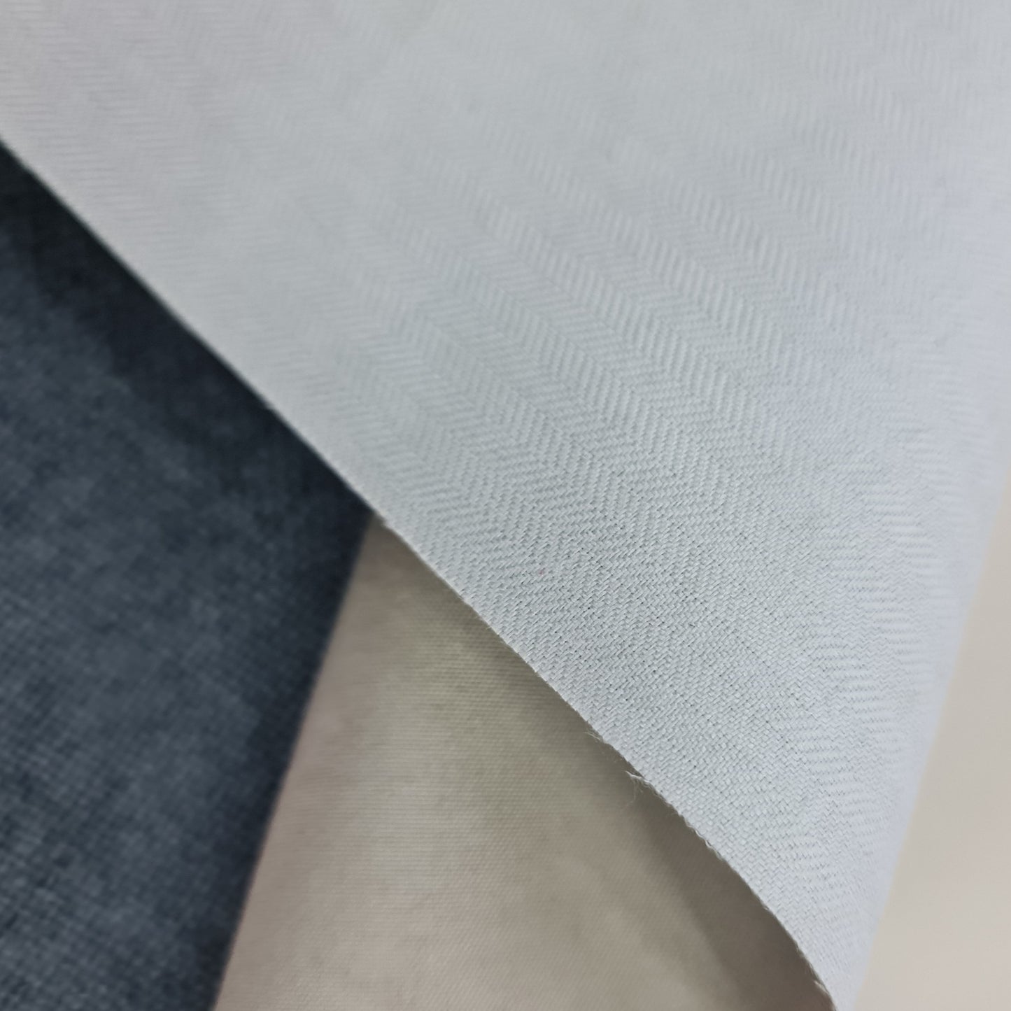 Linen Total Blockout- White