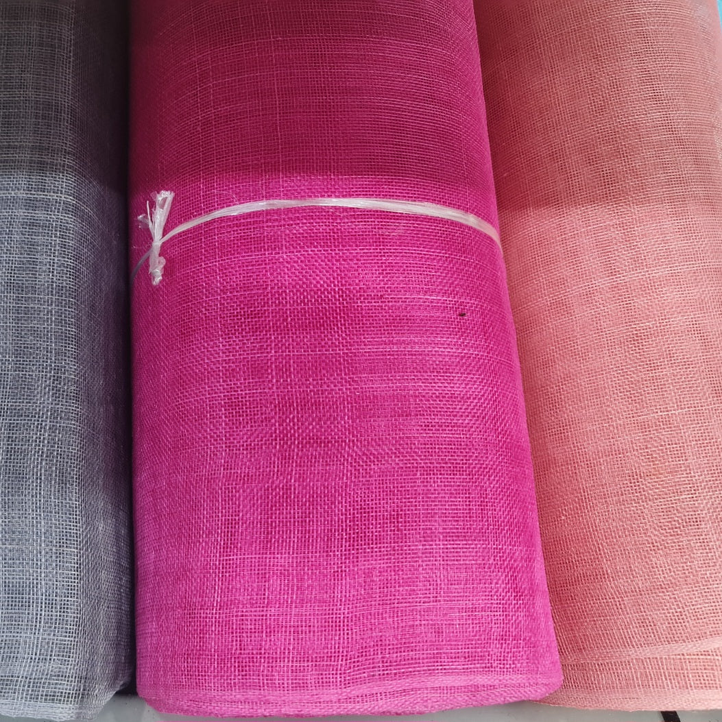 Sinamay- Stiff Hat Fabric