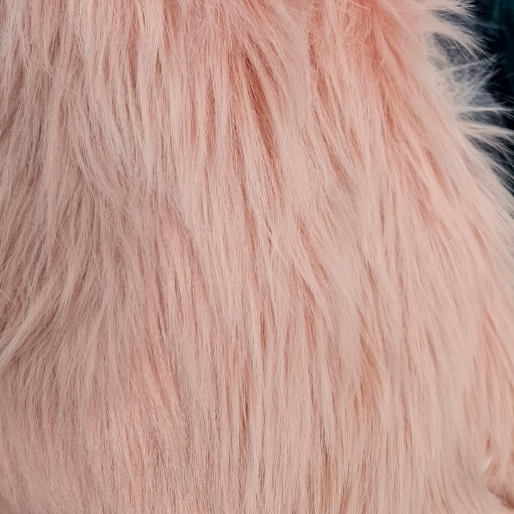 Long Hair Fur- Pink