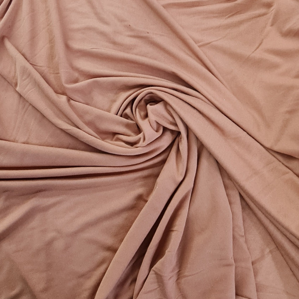 Plain T Shirting- Nude