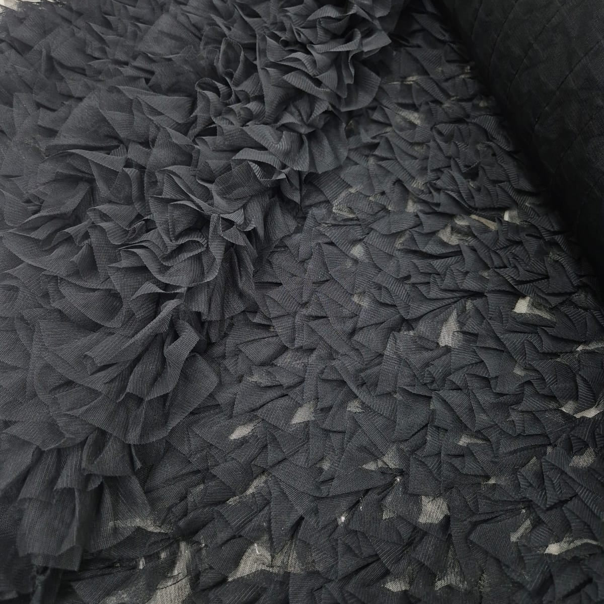 Ruffled Tulle