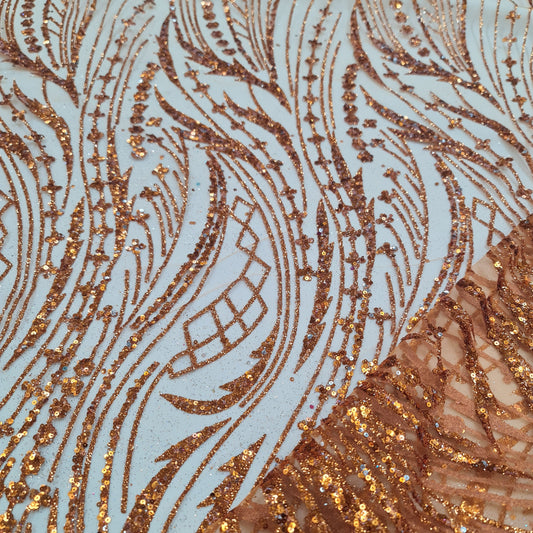 Sugar Metallic Tulle- Gold