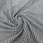 Winter Checked Fabric- Black 2