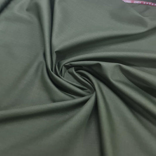Plain Olive Suiting