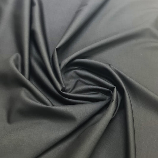 Plain Black Suiting