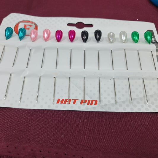 Large Pearl Head Hat Pins