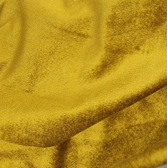 Velvet Upholstery- Gold