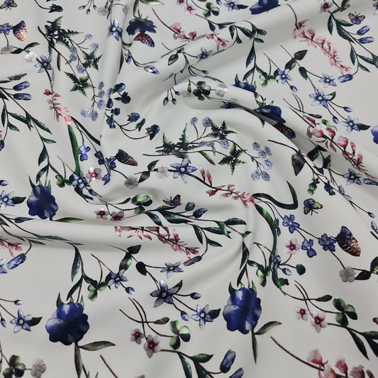 Foil Print Scuba- White