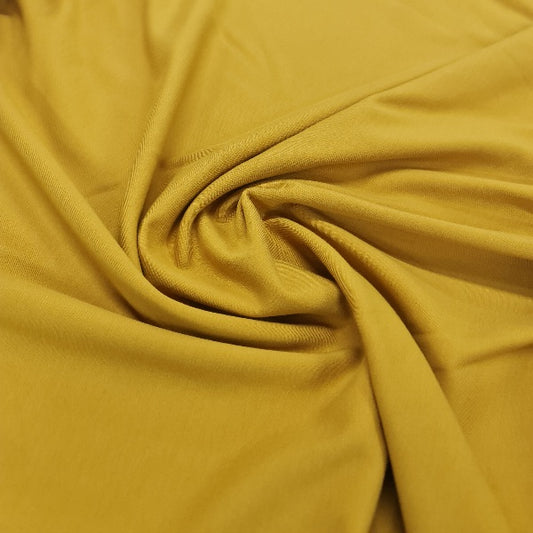Cotton Lycra- Mustard