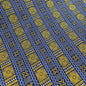 3 Cats Print- Navy Gold