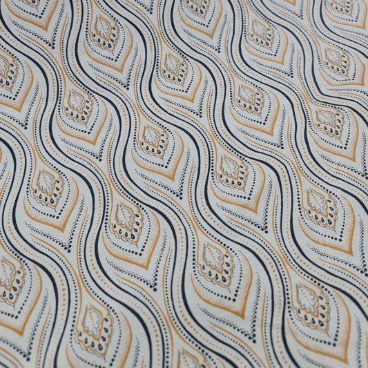 3 Cats Print- Gold