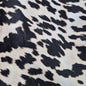 Velvet 3D Print Nguni- Black