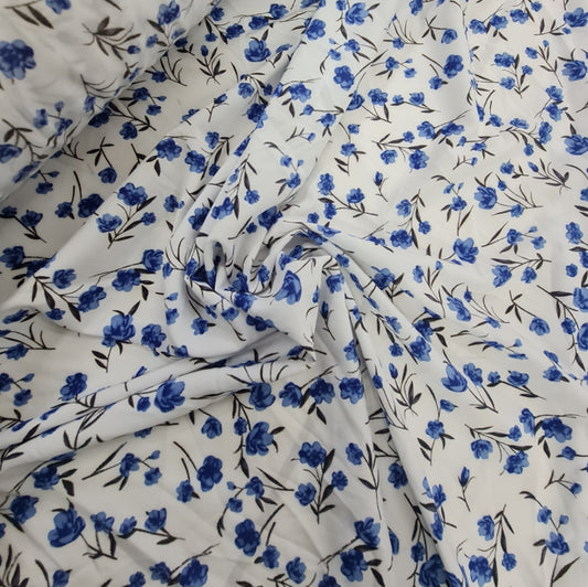 Viscose- Summer Blue
