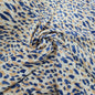 Viscose- Blue Splotch