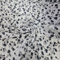 Viscose- Black & White Flower