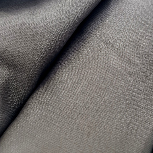 Linen look Curtaining- Saddle Grey