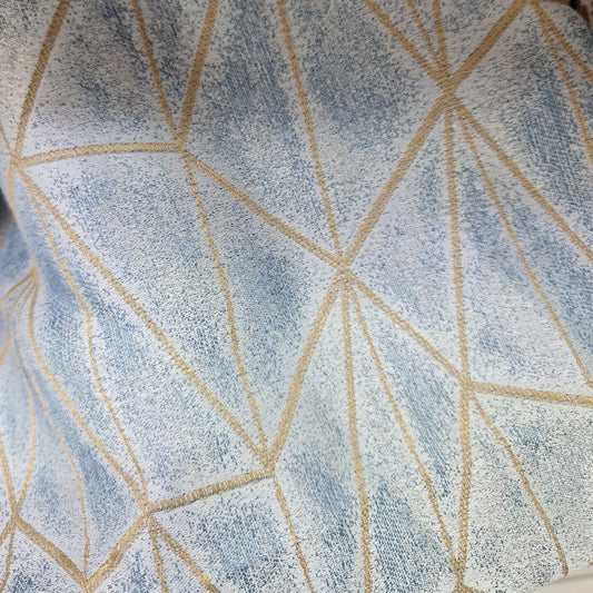 Curtaining- Abstract Blue
