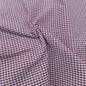 School Checks- Dark Maroon