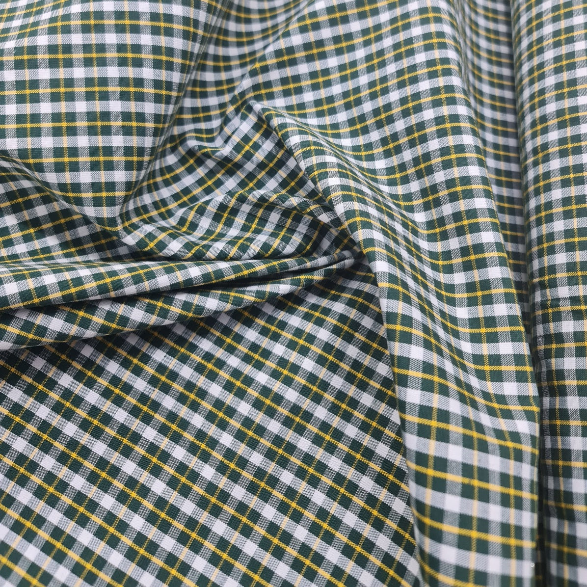 School Checks- Yellow Stripe