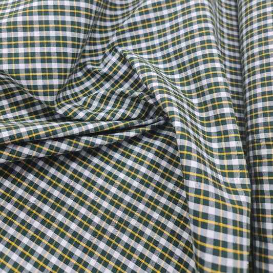 School Checks- Yellow Stripe