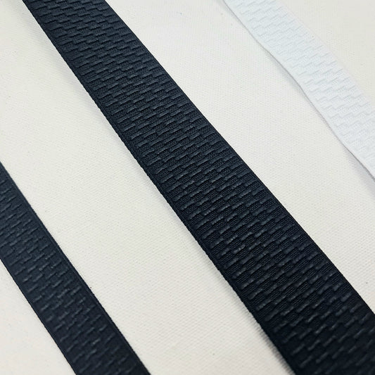 Non Curl Elastic- White
