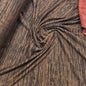 Plain T Shirting- Brown Crush