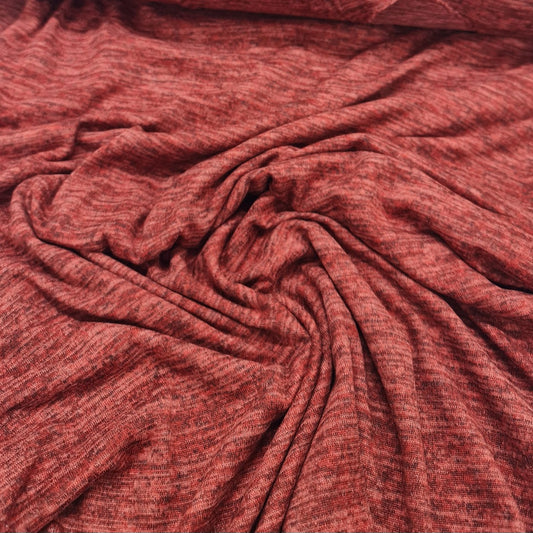 Plain T Shirting- Rust Crush