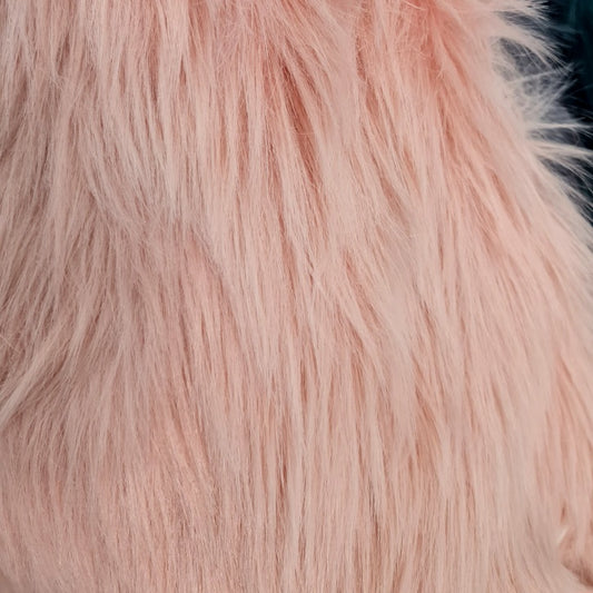 Long Hair Fur- Pink
