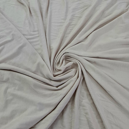 Plain T Shirting- Stone
