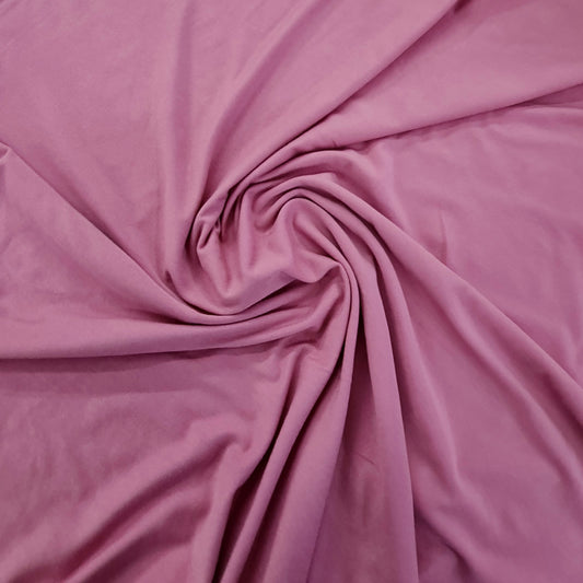 Plain T Shirting- Plum