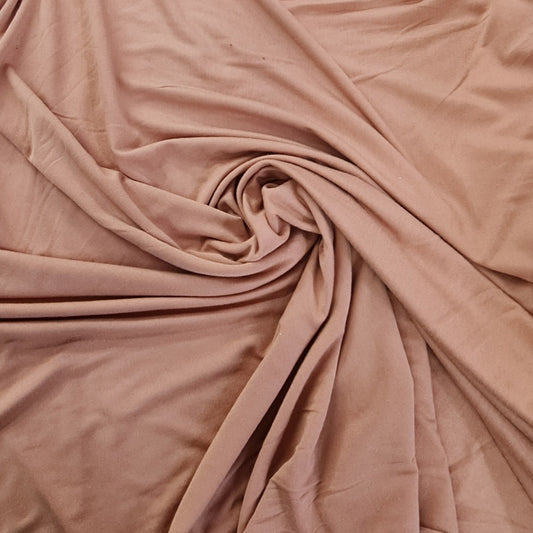 Plain T Shirting- Nude