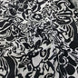 Viscose- Black & White Print