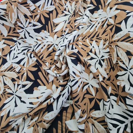Viscose- Biscuit Print