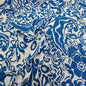 Viscose- Blue Abstract