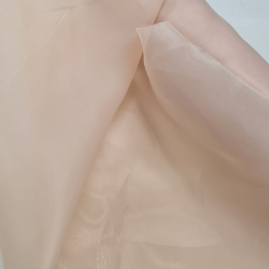 Satin Organdy- Nude