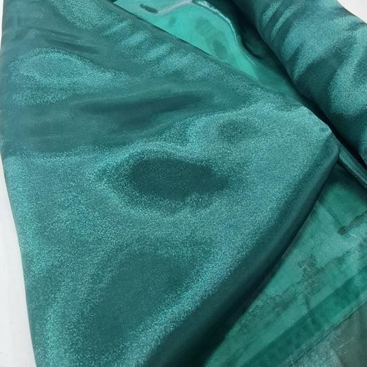 Satin Organdy- Emerald