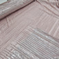Pleated Plisse Satin Foil- Pastel Blush